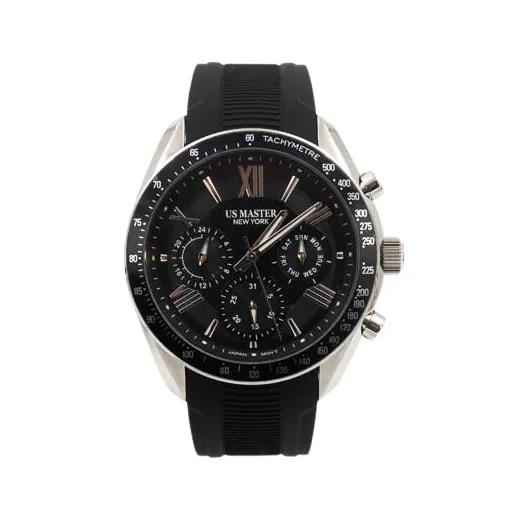 นาฬิกา Us Master รุ่น USM-EK12-BK-BK